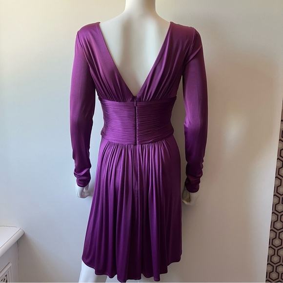 BCBGmaxazria Small Purple Mini Dress - Picture 4 of 6